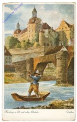 Neuburg, mit alter Brücke