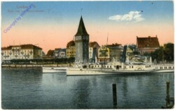ak202208 Lindau, Blick von der Römerschanze