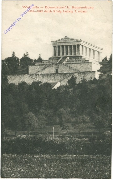 ak202216 Regensburg, Walhalla - Donaustauf