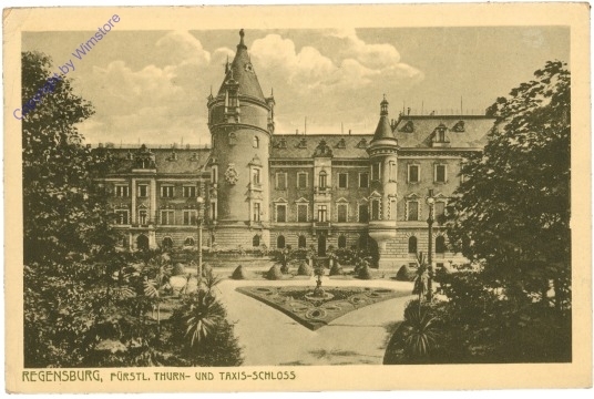 ak202223 Regensburg, Fürstl. Thurn- und Taxis-Schloss