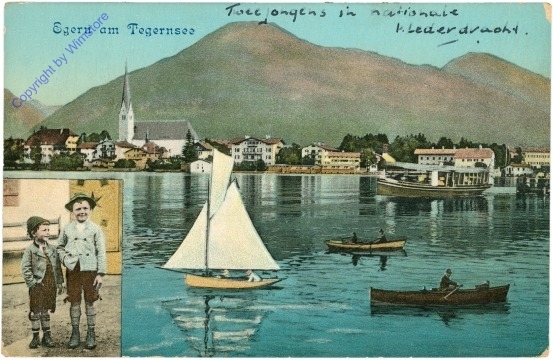 ak202229 Egern, am Tegernsee