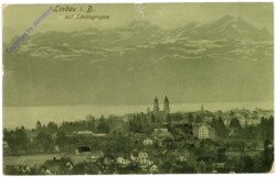 Lindau, mit Säntisgruppe