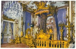 ak202237 Herrenchiemsee, Kgl. Schloss, Schlafzimmer