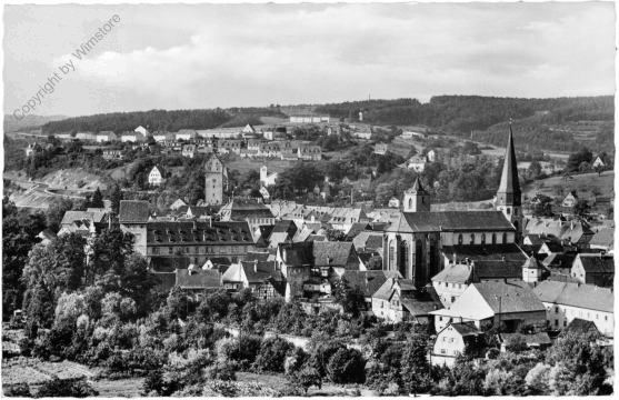 ak202279 Münnerstadt, Ansicht