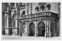 Freiburg i. Br., Münster, Vorhalle des südl. Querschiffs
