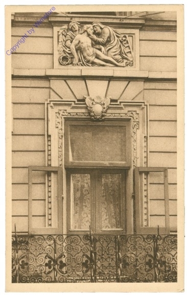ak202296 Würzburg, Häuserschmuck, Sanderstraße