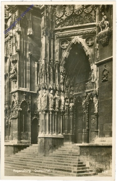 ak202310 Regensburg, Domportal