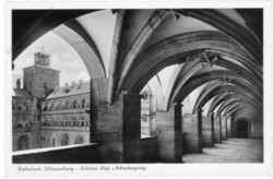 Kulmbach, Plassenburg, Schöner Hof, Arkadengang