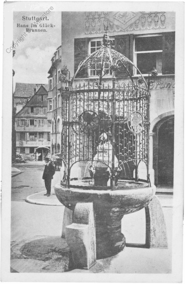 Stuttgart, Hans im Glück-Brunnen