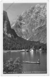 St. Bartholomä, mit Watzmannostwand