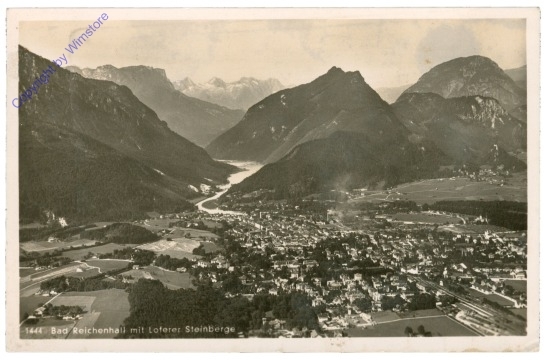 Bad Reichenhall, mit Loferer Steinberge