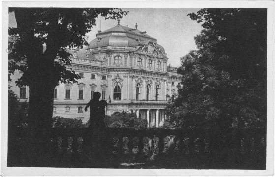 Würzburg, Residenz, Gartenseite