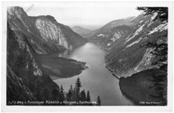Königsee, Rückblick vom Weg nach Funtensee