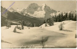 ak202387 Kranzberg, Blick auf Zugspitz-Gruppe