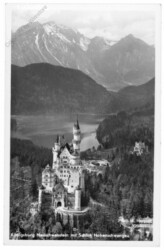 Neuschwanstein, Königsburg mit Schloß Hohenschwangau