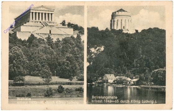 ak202418 Regensburg, Walhalla / Kelheim, Befreiungshalle
