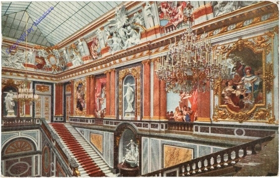 Herrenchiemsee, Kgl. Schloss, Stiegenhaus