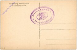 ak202424a Heidelberg, Hirschgasse, Historischer Tisch