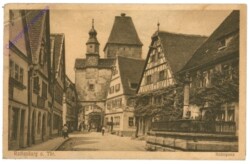 ak202431 Rothenburg, Rödergasse