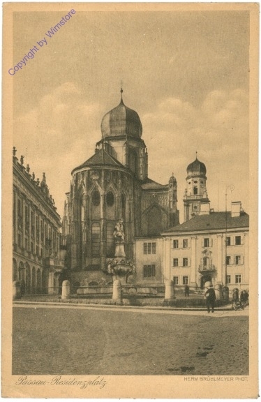 ak202433 Passau, Residenzplatz