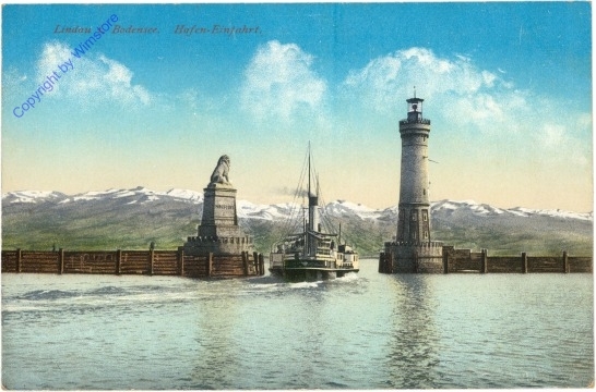 Lindau, Hafeneinfahrt