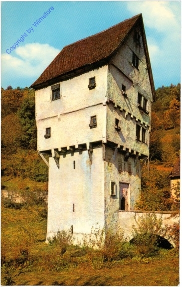 ak202478 Rothenburg, Das Topplerschlösschen