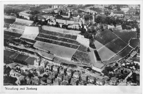Würzburg, mit Festung
