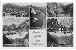 ak202564 Königsee, Multiansicht