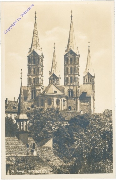 Bamberg, Blick auf Dom