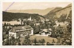 ak202645 Dorf Kreuth, mit Dr. May's Waldsanatorium