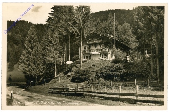 Glashütte bei Tegernsee, Cafe "Hubertus"