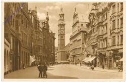 ak202647 Augsburg, Perlachturm