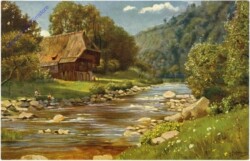 Schwarzwald, Haus an der Guttach