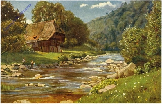 Schwarzwald, Haus an der Guttach