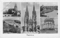 ak202683 Regensburg, Multiansicht