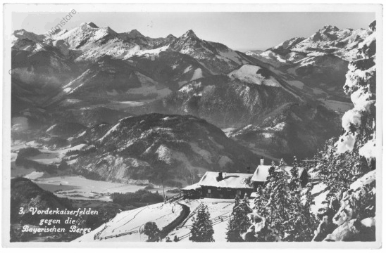 Vorderkaiserfelden, gegen die bayrischen Berge
