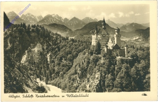 ak202731 Neuschwanstein, Schloss, Allgäu