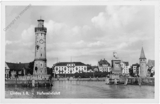 Lindau, Hafeneinfahrt