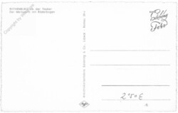ak202743a Rothenburg, Der Marksturm mit Röderbogen
