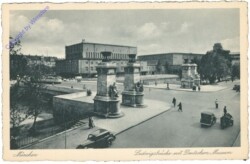 München, Ludwigsbrücke mit Deutschem Museum