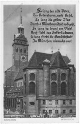 ak202778 München, Peterskirche