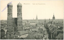 ak202785 München, Total mit Frauenkirche