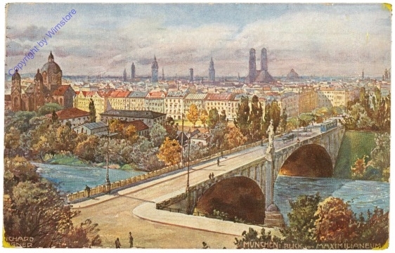 München, Blick vom Maximilianeum