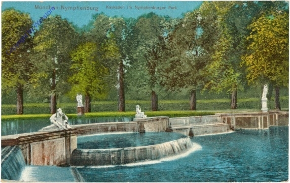 München, Kaskaden im Nymphenburger Park