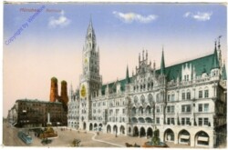 ak202820 München, Rathaus