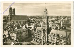 München, Rathaus mit Frauenkirche