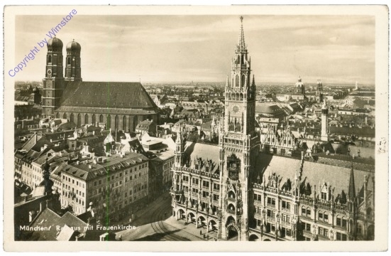 München, Rathaus mit Frauenkirche