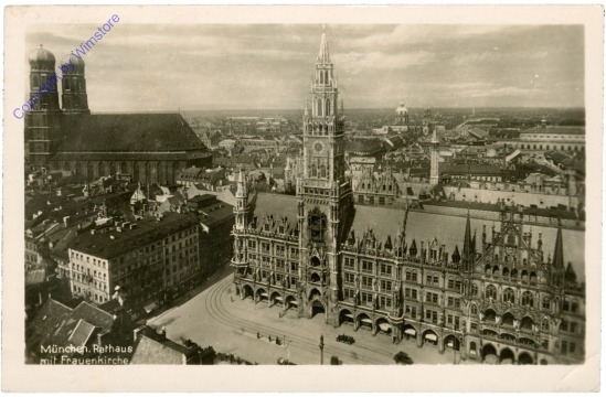 München, Rathaus mit Frauenkirche