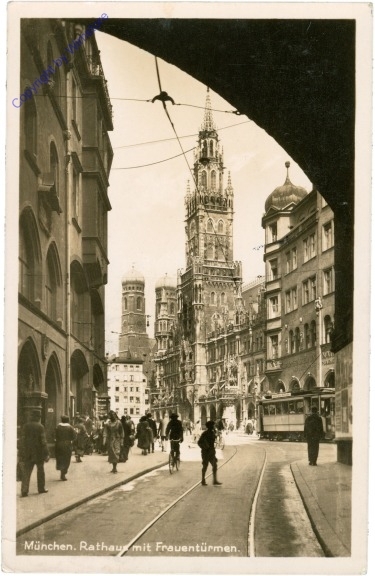 München, Rathaus mit Frauentürmen