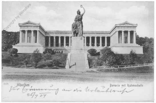München, Bavaria mit Ruhmeshalle